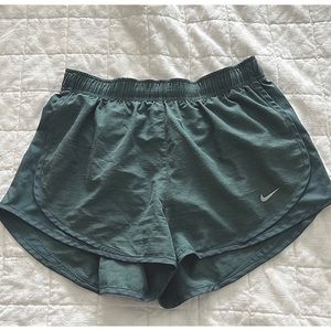 Olive Nike Dri-Fit Shorts